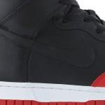 nike dunk high blk red perf 01 150x150 Nike Dunk High Black Sport Red White 