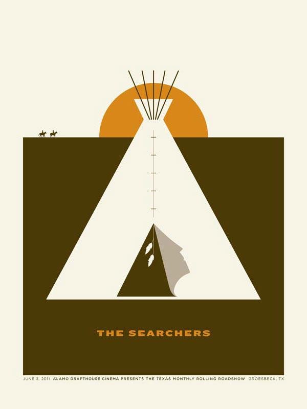 Affiche The Searchers par Jason Munn