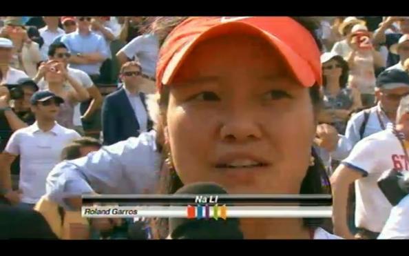 Tennis – Na Li gagne Roland Garros !