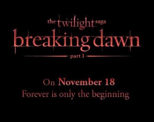 Le site officiel de Breaking Dawn se dévoile