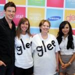 Samsung Mobile And AT&T Sponsor The Glee LIVE Tour As Corey Monteith And Naya River Meet Fans At A Recent Tour Stop