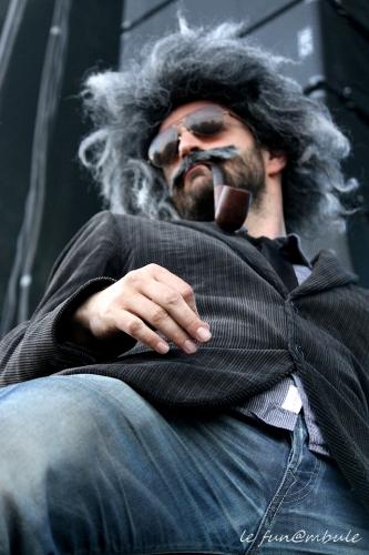 AirGuitar Belgium, le funambule