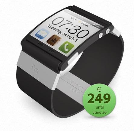 I’M Watch, pré-commandez la montre pour iPhone, Blackberry et Android