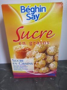 sucre en grains