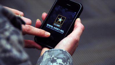 L’armée Américaine test les smartphones .
