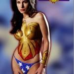 wonderwoman bodypaint 3  heroine nue raoul volfoni