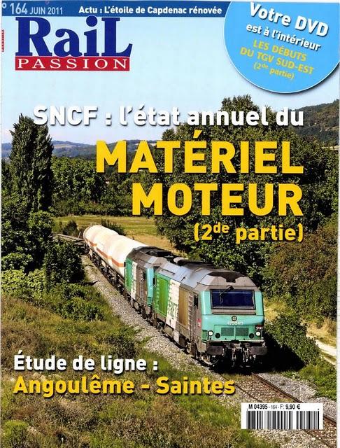 Rail Passion numéro 164 de juin 2011
