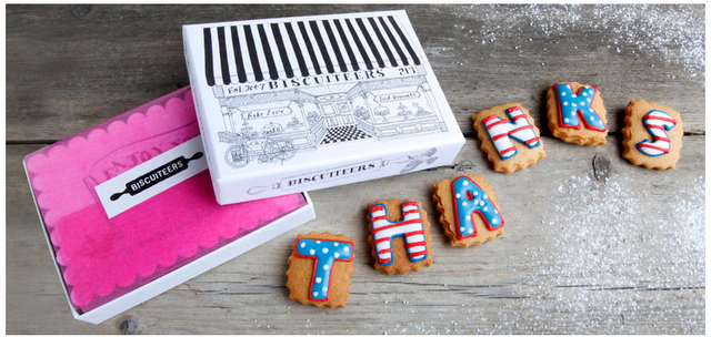 Une boite de gâteaux qui a du style