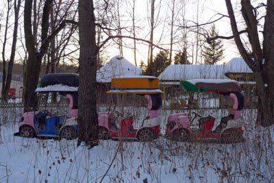 Fête foraine (et train) fantôme