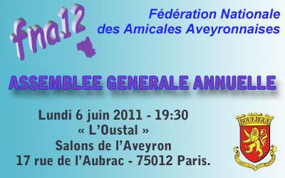 Assemblée générale de la Fédération Nationale des Amicales Aveyronnaise