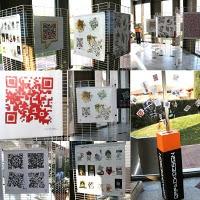 Expo de QR Codes Design au salon Devcom Azur Innovations