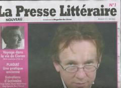 la presse littéraire n°1,journal,mensuel,feuilleton,tu écris toujours ?,christian cottet-emard,littérature,humour,lafont presse,écrivain,auteur