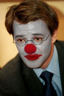 Baroin, clown triste