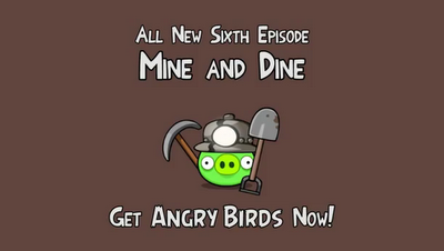 Angry Birds Mine & Dine : Nouvelle mise à jour