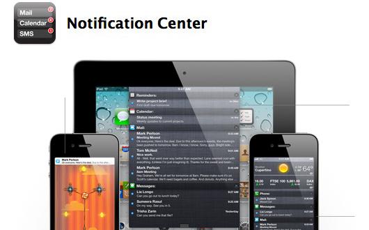 iOS 5 : Nouveau système Notifications Center à la loupe