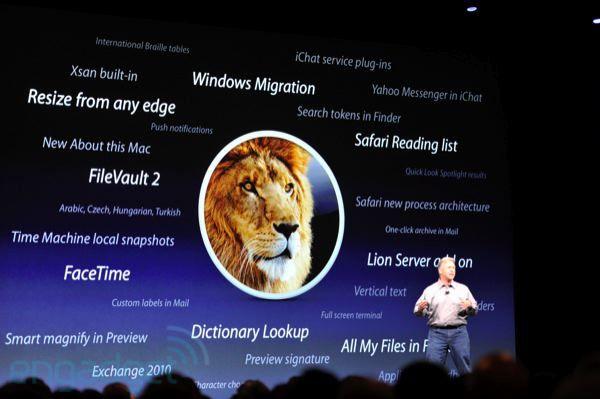 WWDC 2011: MacOS X Lion, iOS5, iCloud......Ce qu'il faut retenir!