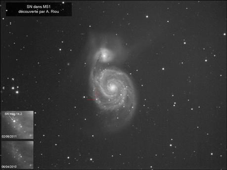 Supernova dans M51