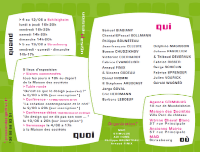 A découvrir : Pression Design, un parcours OFF,   entre divergence et convergence,