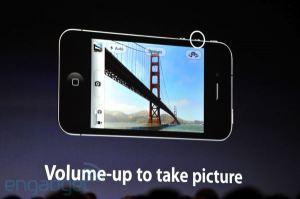 iOS5, un bouton physique pour la caméra
