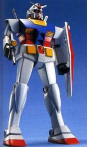 Photo de la toute première maquette du RX-78-2 Gundam