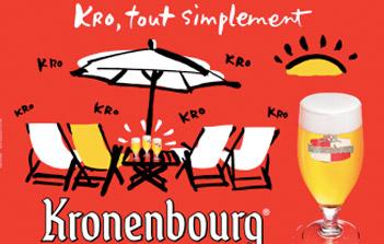 La nouvelle campagne de Kronenbourg en « réalité augmentée dessinée ».