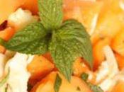 recette Melon Salade mozzarella menthe