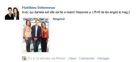 Daniela a-t-elle eu une aventure à Miami ? Elle le dira à 17h45 sur le plateau des Anges