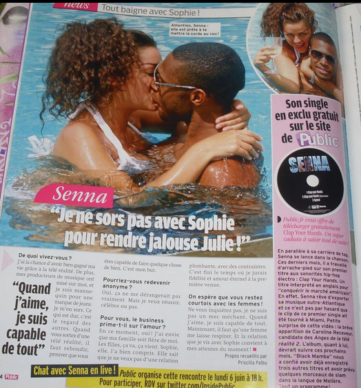 Sophie, c'est la nouvelle copine de Senna de Secret Story