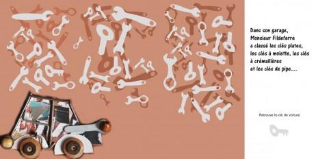 illustration jeunesse avec un jeu pour enfant