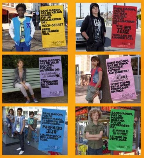 hadopi 491x540 Une campagne de pub à 3 millions deuros pour HADOPI