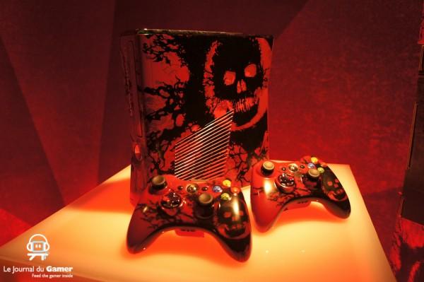 Xbox Gears 1 600x399 Une Xbox 360 pour Gears of War 3 