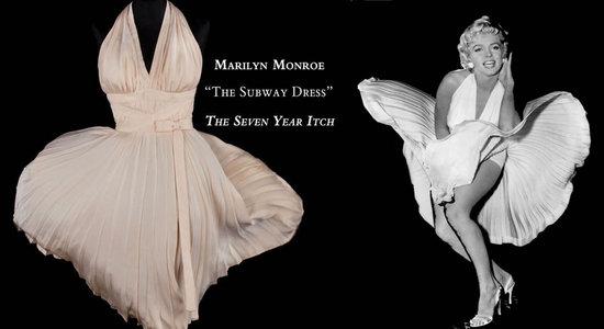 La robe blanche de Marilyn Monroe va être mise aux enchères - Paperblog