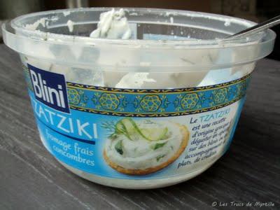 Tzatziki (concombre à la grecque)