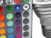 Vente Flash Jour,Ampoule spot multicolore avec télécommande 11,90€
