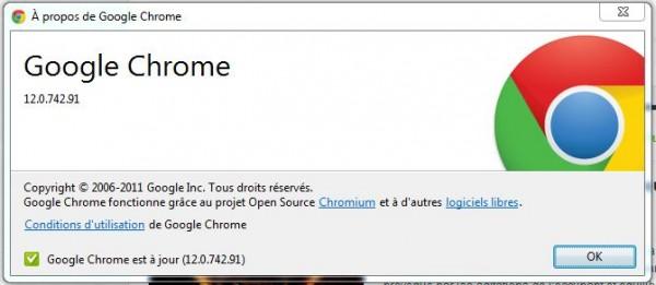chrome12 600x261 Google Chrome passe en version 12 !