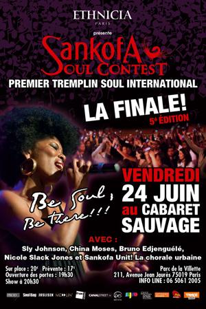 La finale du Sankofa Soul Contest au Cabaret Sauvage