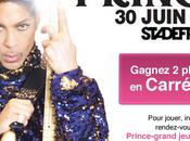 Gagnez deux places Carré pour concert Prince