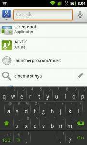Google search Spotlight, Google Search et Universal Search