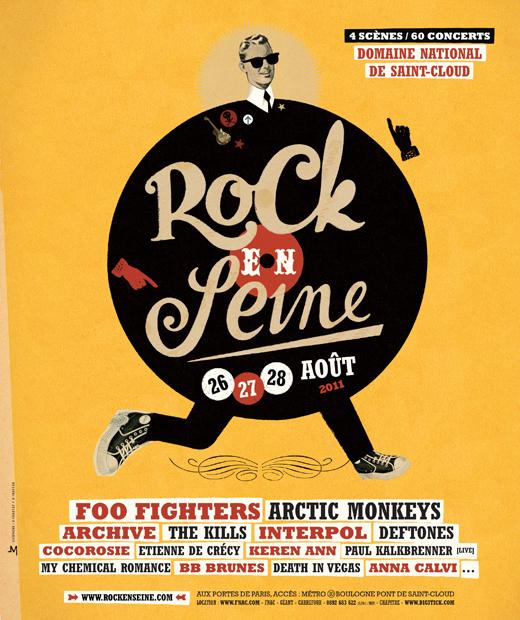 Jeu “J’ai toujours rêvé d’être un rocker” avec Rock en Seine