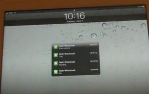 iOS 5 sur iPad 2 : une vidéo