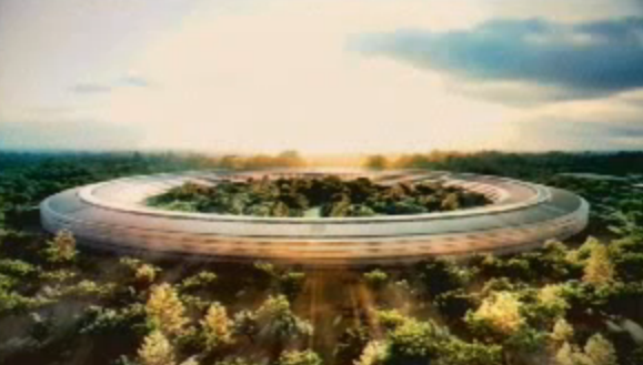 Un vaisseau spatial comme nouveau campus Apple...