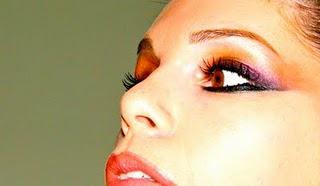 Mise a jour anciens look: makeup arabe et colores