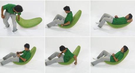 Leaf rocking chair - Lime Studio - 2
