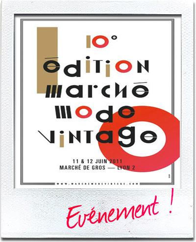 Marché de la Mode Vintage à Lyon ce week-end !