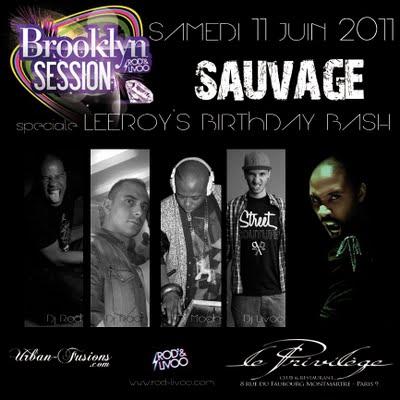 Samedi 11 juin : soirée à ne pas manquer : Brooklyn Session