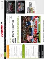 L’Equipe.fr arrive sur iPad