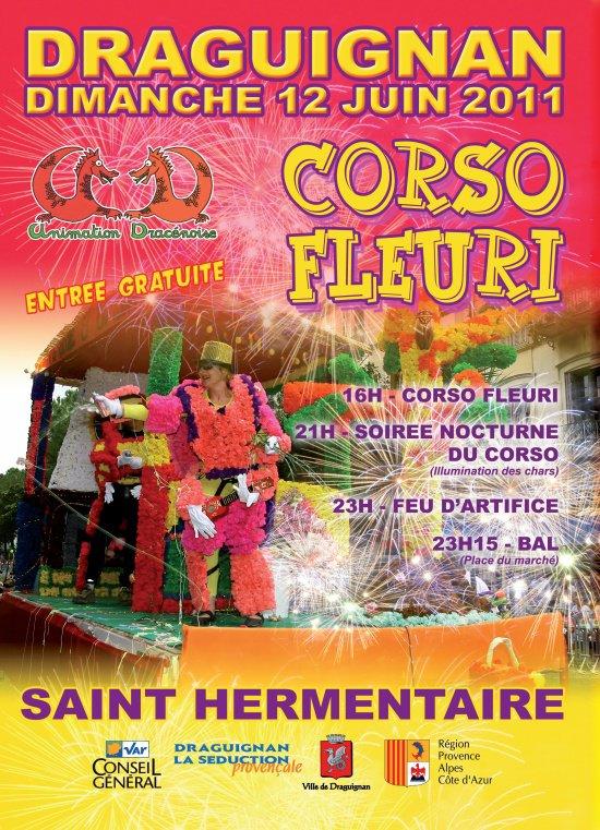 Corso fleuri à Draguignan
