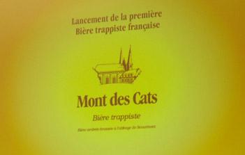 Bière Trappiste Française du Monts des Cats