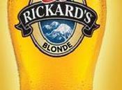lancement tout hauteur pour nouvelle Rickard's Blonde