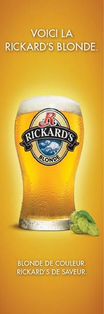 Un lancement tout en hauteur pour la nouvelle Rickard's Blonde